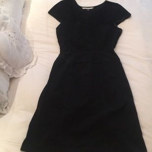 Diane von Furstenberg Midi Black Dress